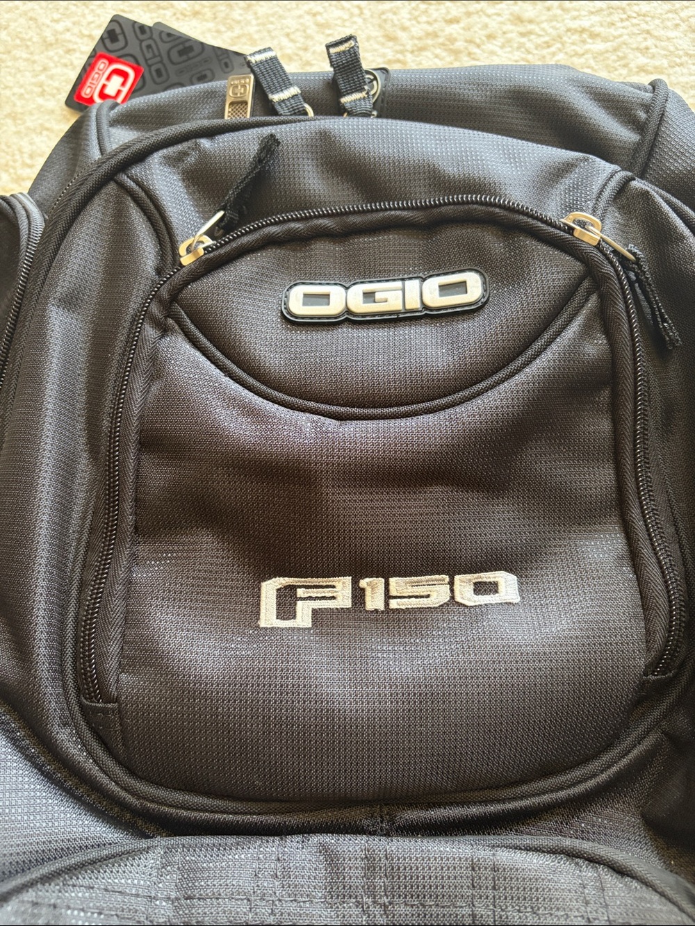 Black OGIO Metro Backpack with F-150 Logo - Picture 2 of 10